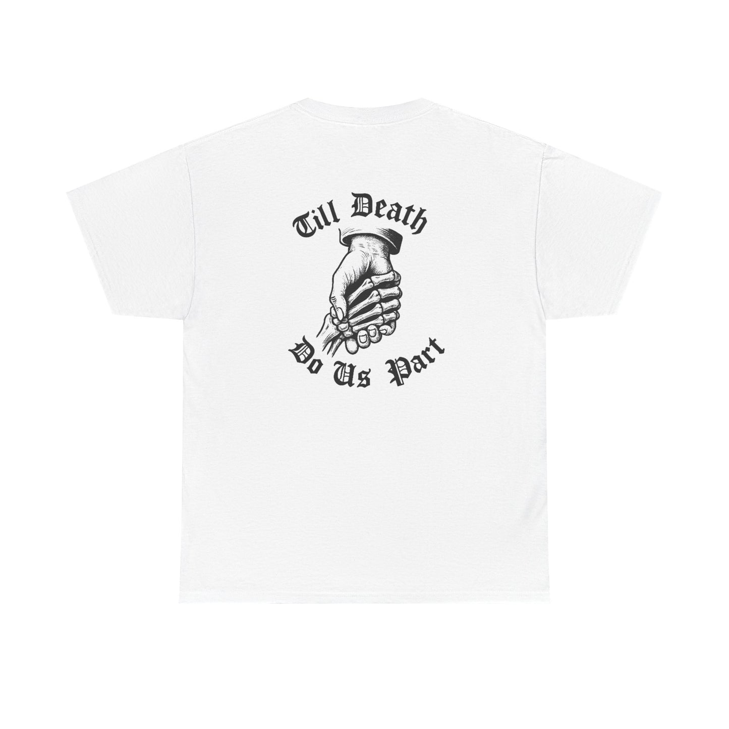 Till Death Unisex Heavy Cotton Tee - Gothic Loyalty Design