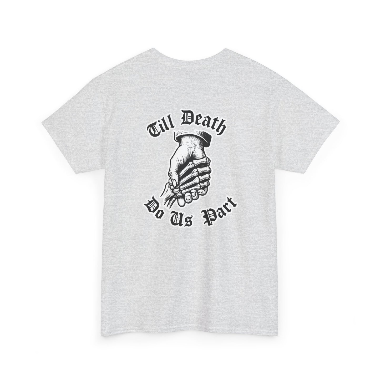 Till Death Unisex Heavy Cotton Tee - Gothic Loyalty Design