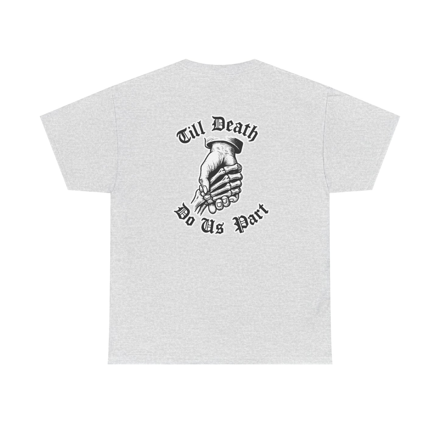 Till Death Unisex Heavy Cotton Tee - Gothic Loyalty Design