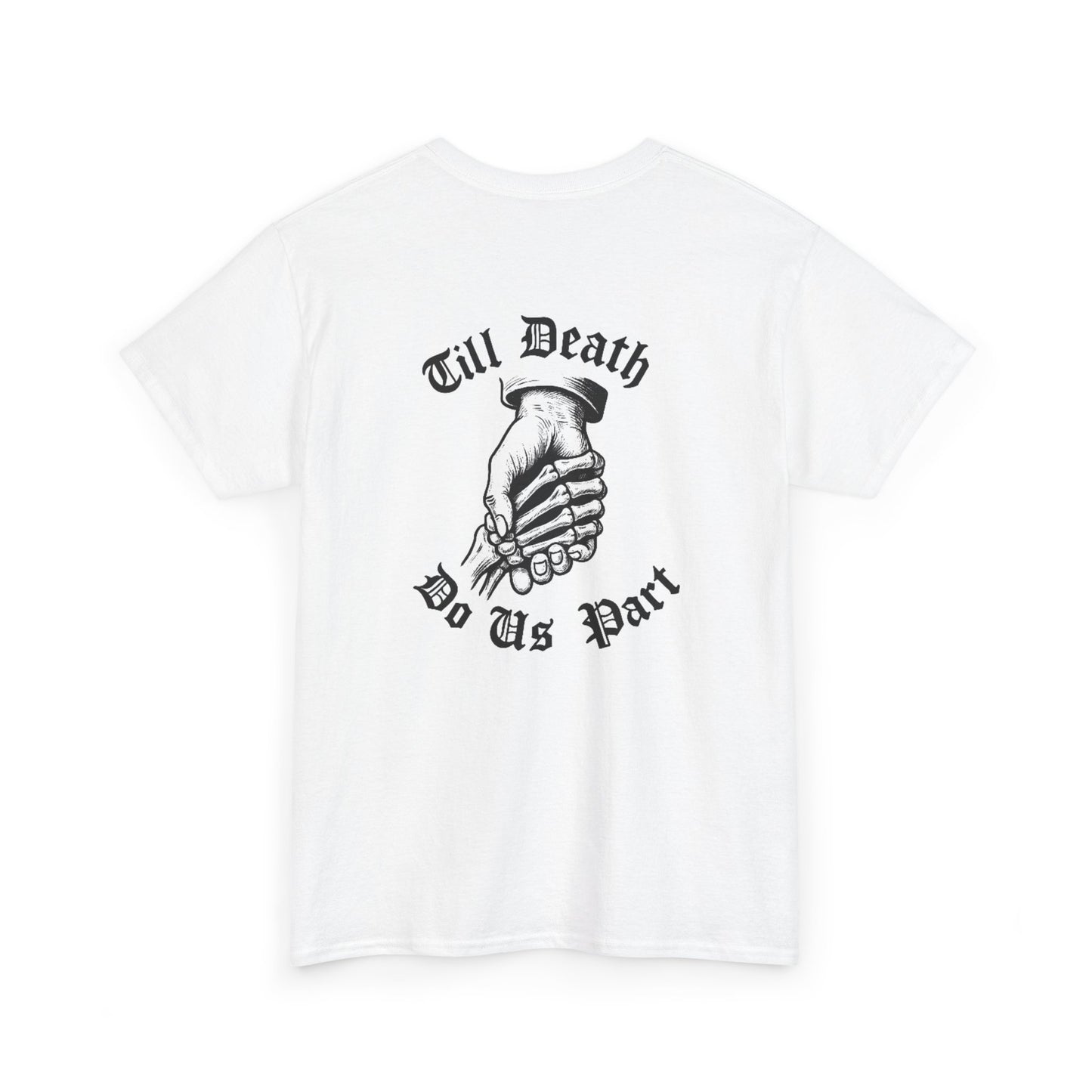 Till Death Unisex Heavy Cotton Tee - Gothic Loyalty Design