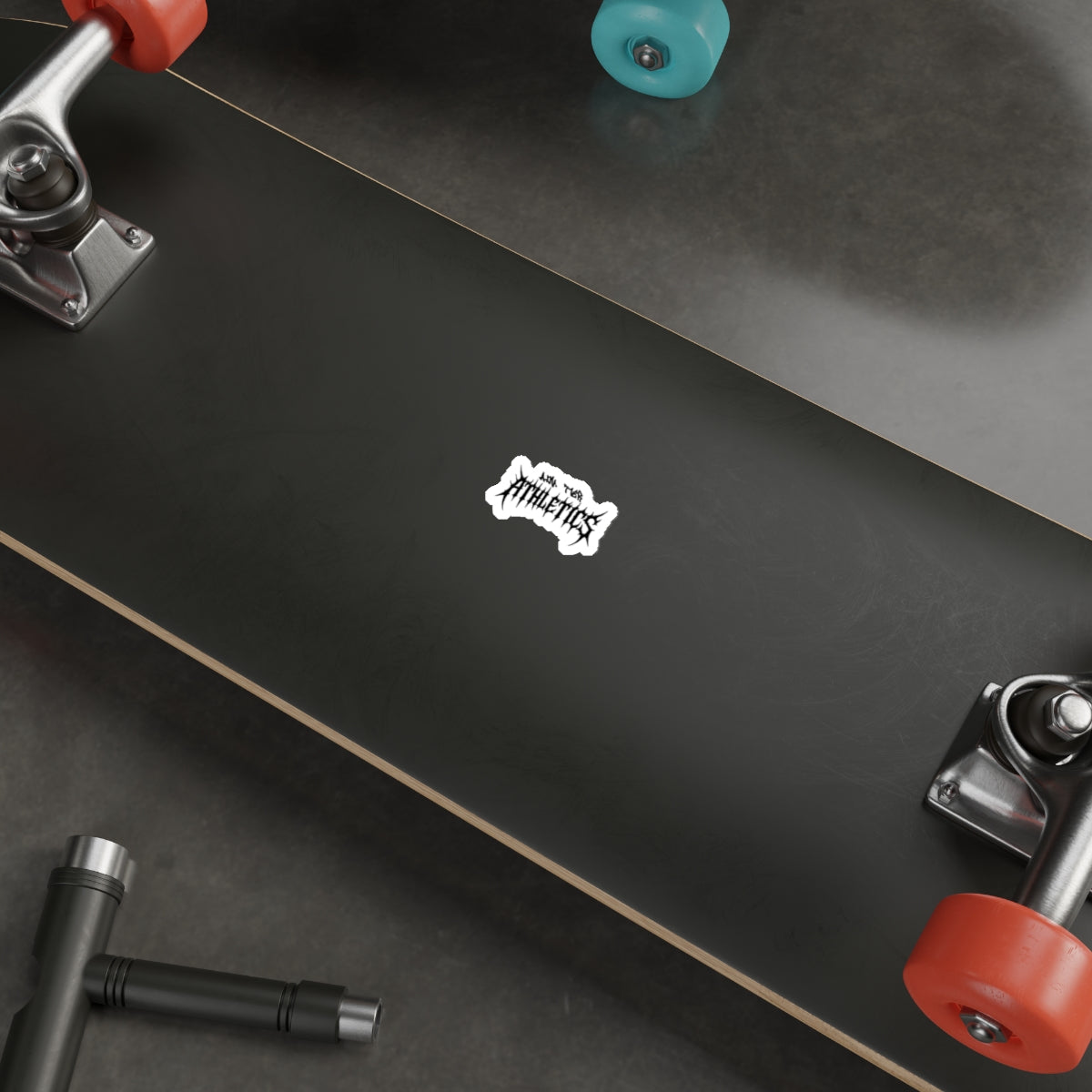 Metal Die-Cut Stickers - Advanced Tier Gear Design